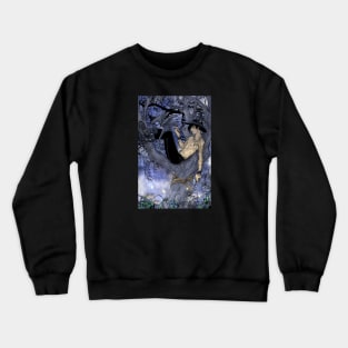 Witch Boy Goth Crewneck Sweatshirt